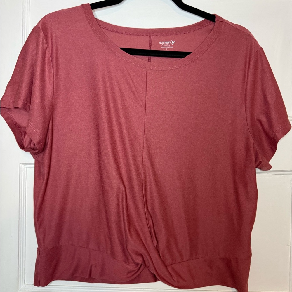 Old Navy Women's Rose Short Sleeve Tee